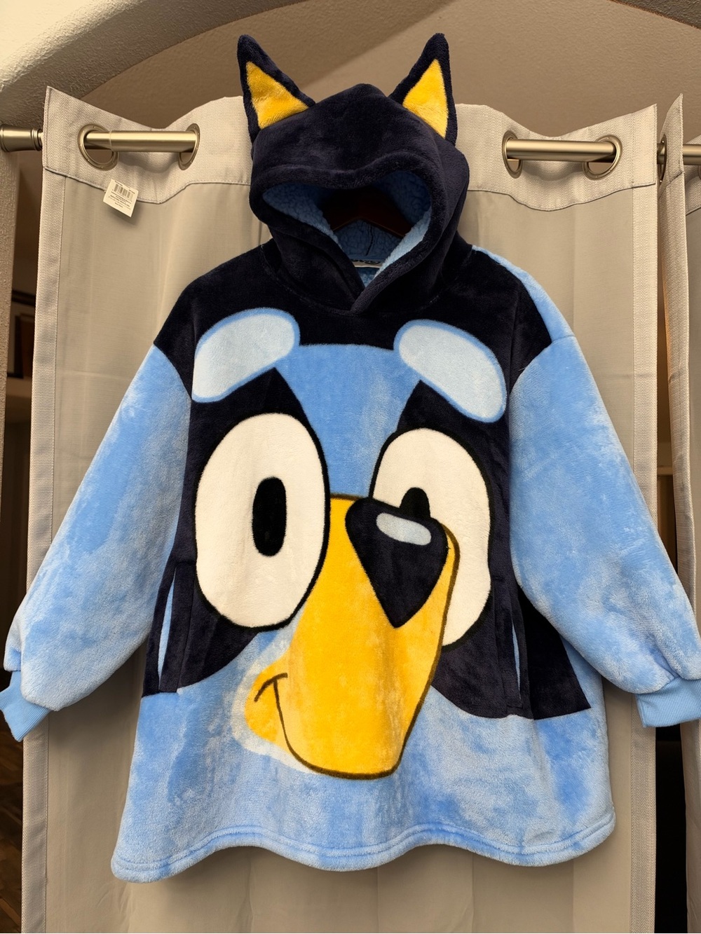 Bluey costume robe Blue Kids One Size